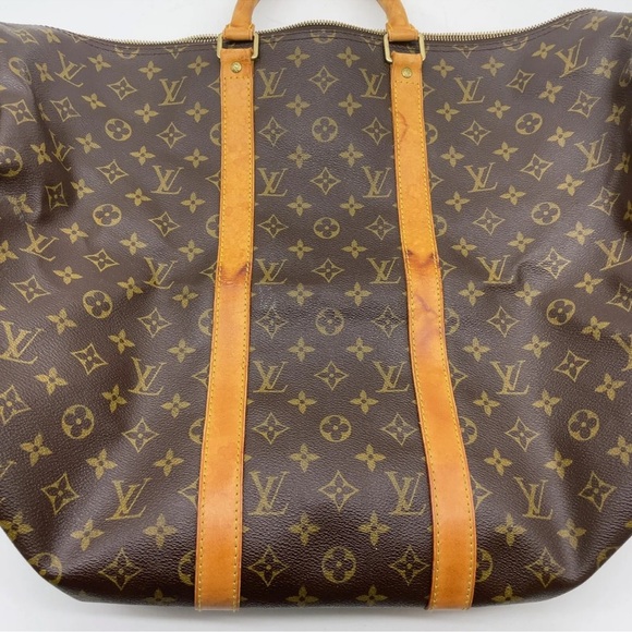 Auth LOUIS VUITTON Monogram Keepall Bandouliere 50 Boston Bag - Picture 8 of 16
